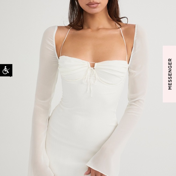 House of cb ivory baby doll dress - Picture 2 of 8